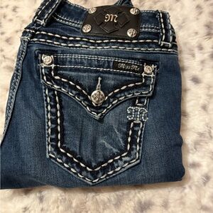 Miss Me Women's Dark Blue Boot Cut Jeans